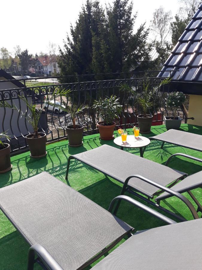 Willa Ludwik Spa & Wellness Dębki Eksteriør billede
